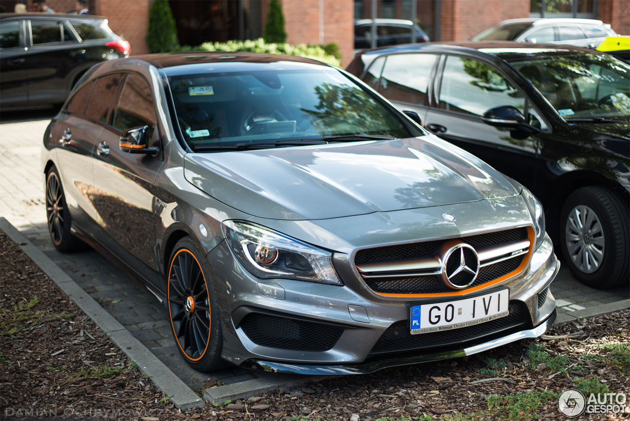 Mercedes-AMG CLA 45 Shooting Brake OrangeArt Edition