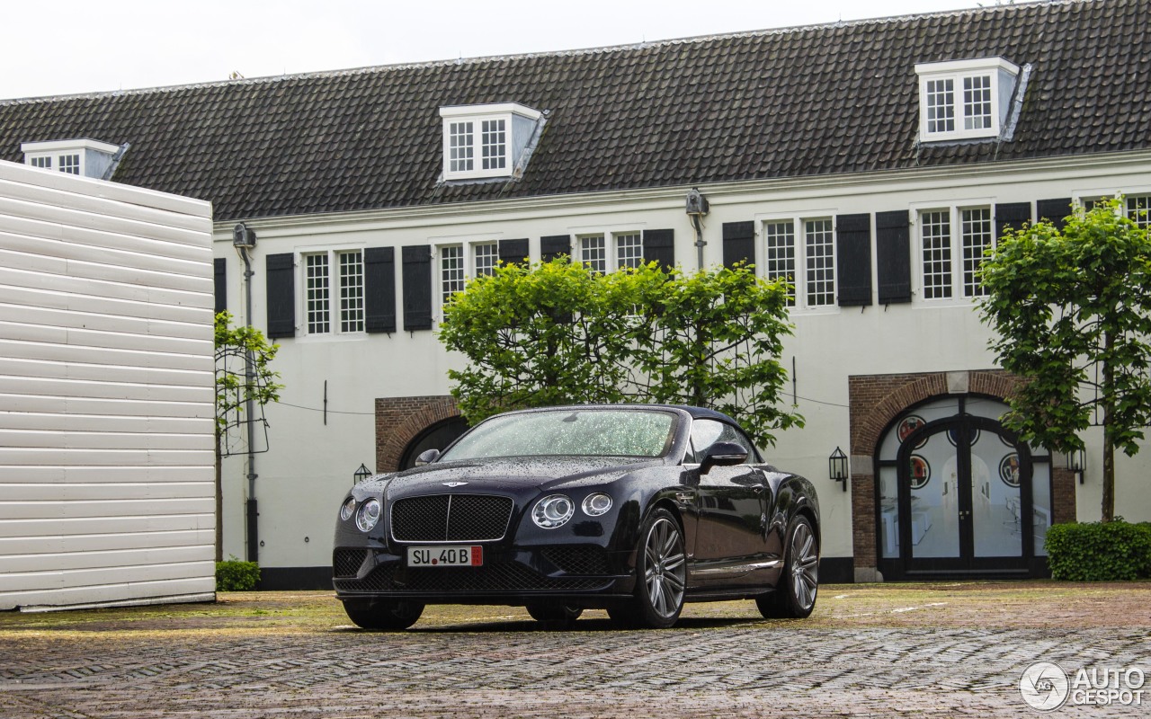 Bentley Continental GTC Speed 2016