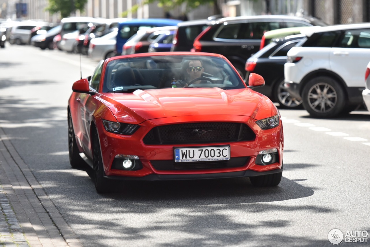 Ford Mustang GT Convertible 2015