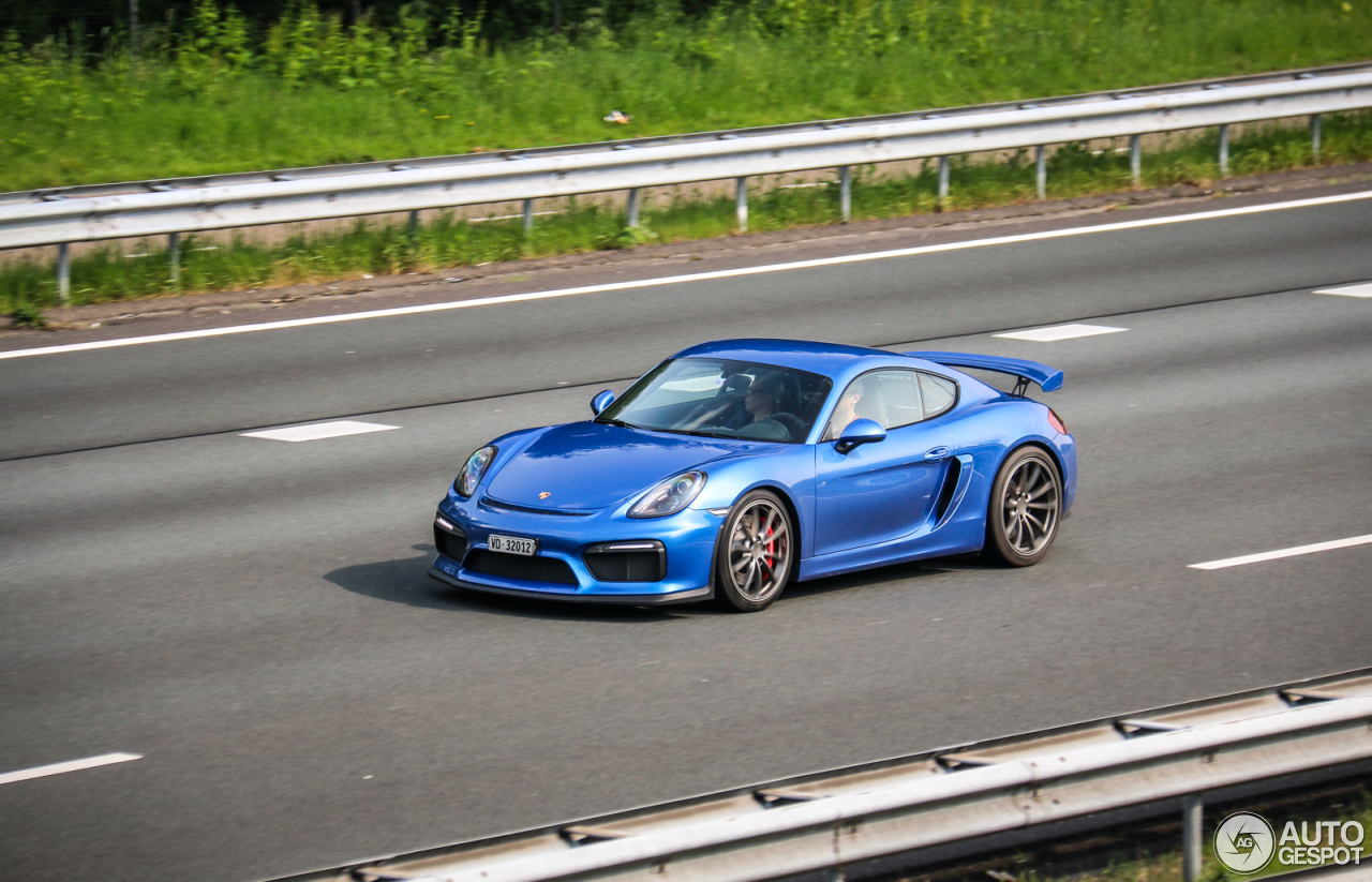 Porsche 981 Cayman GT4