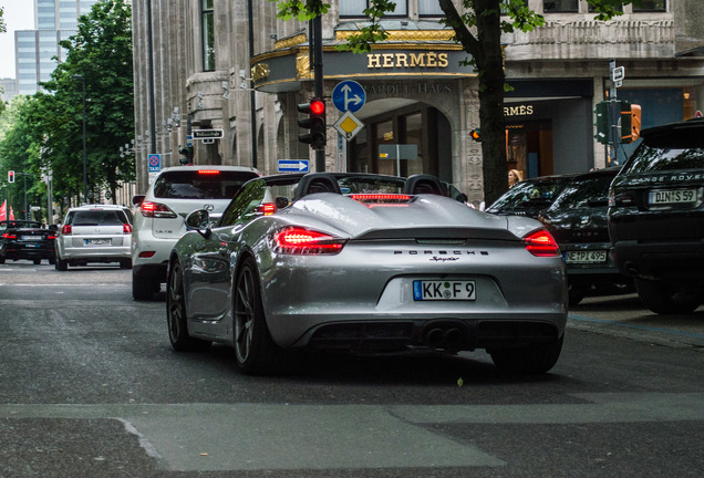 Porsche 981 Boxster Spyder