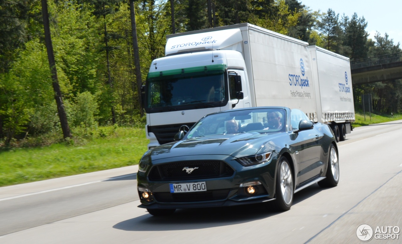 Ford Mustang GT Convertible 2015