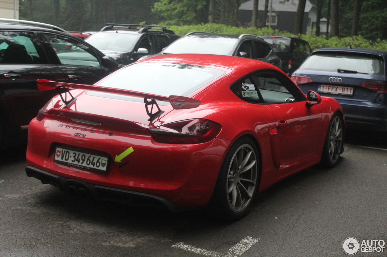 Porsche 981 Cayman GT4