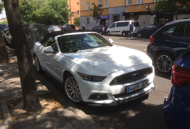 Ford Mustang GT Convertible 2015