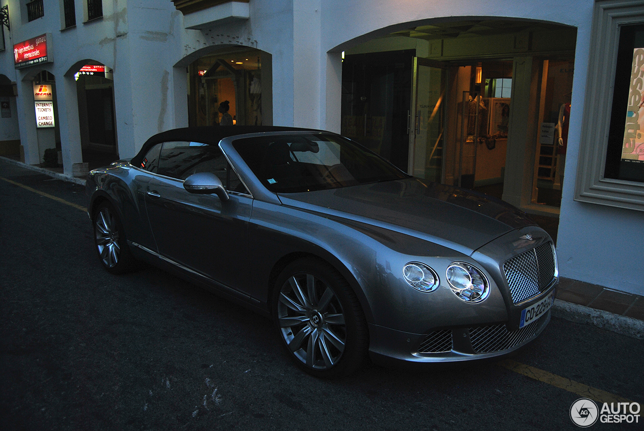 Bentley Continental GTC 2012