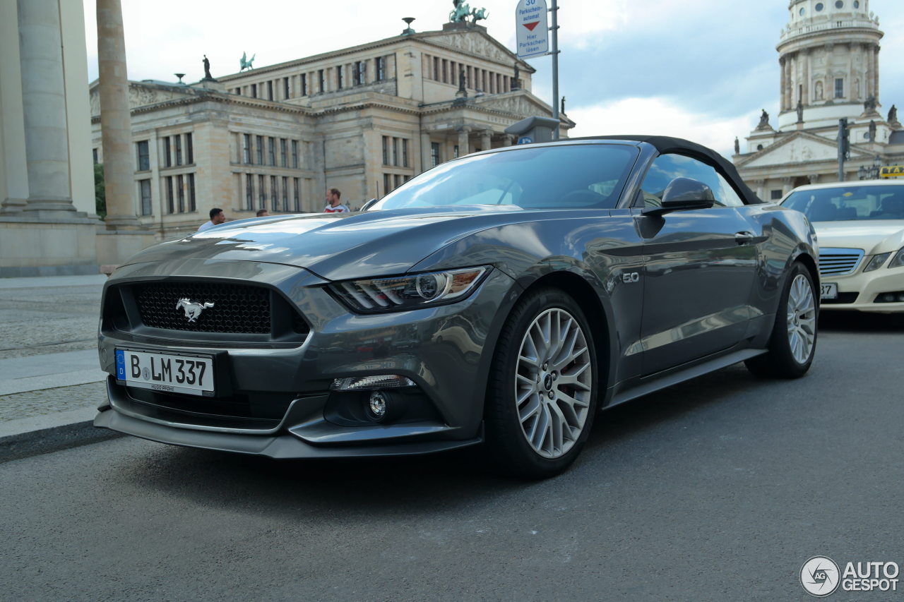 Ford Mustang GT Convertible 2015