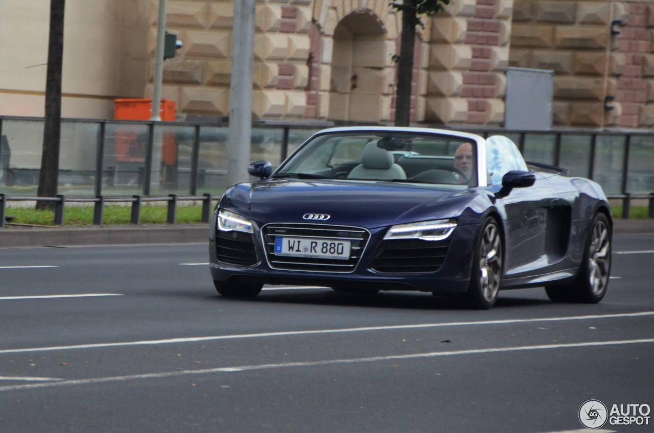 Audi R8 V10 Spyder 2013