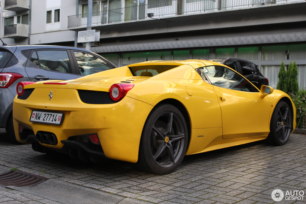 Ferrari 458 Spider