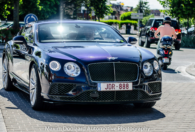 Bentley Continental GT Speed 2016