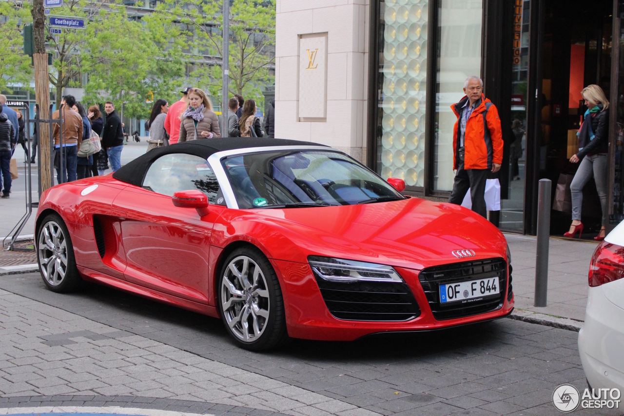 Audi R8 V10 Spyder 2013