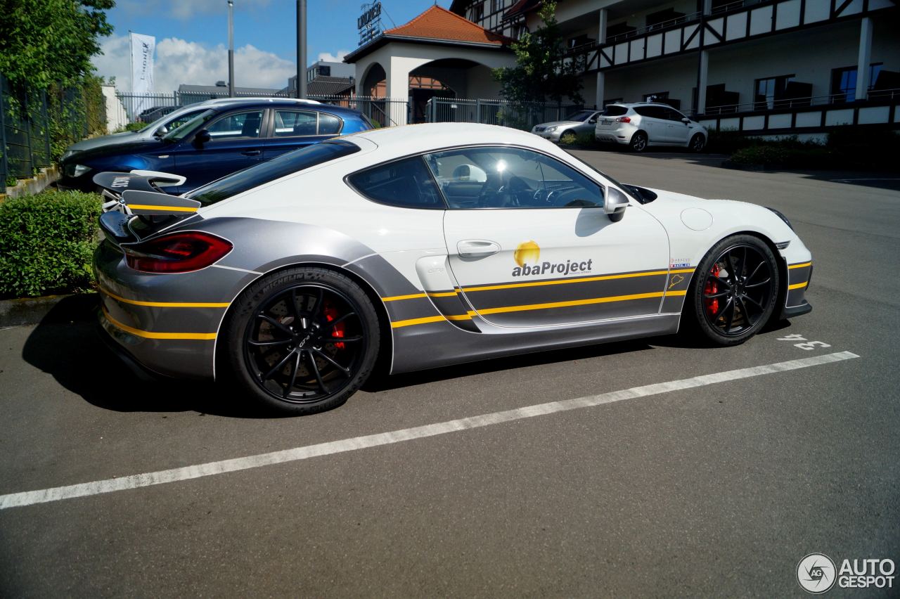 Porsche 981 Cayman GT4