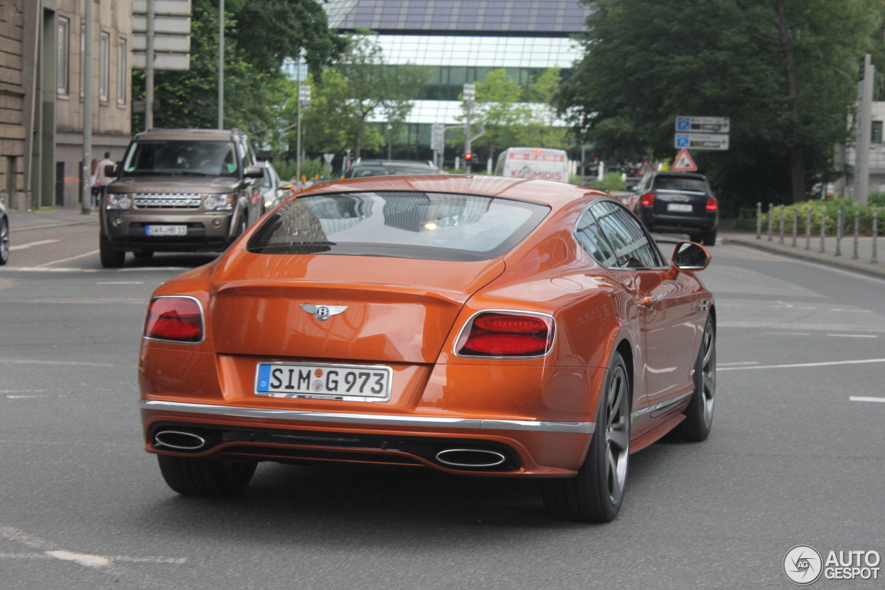 Bentley Continental GT Speed 2016