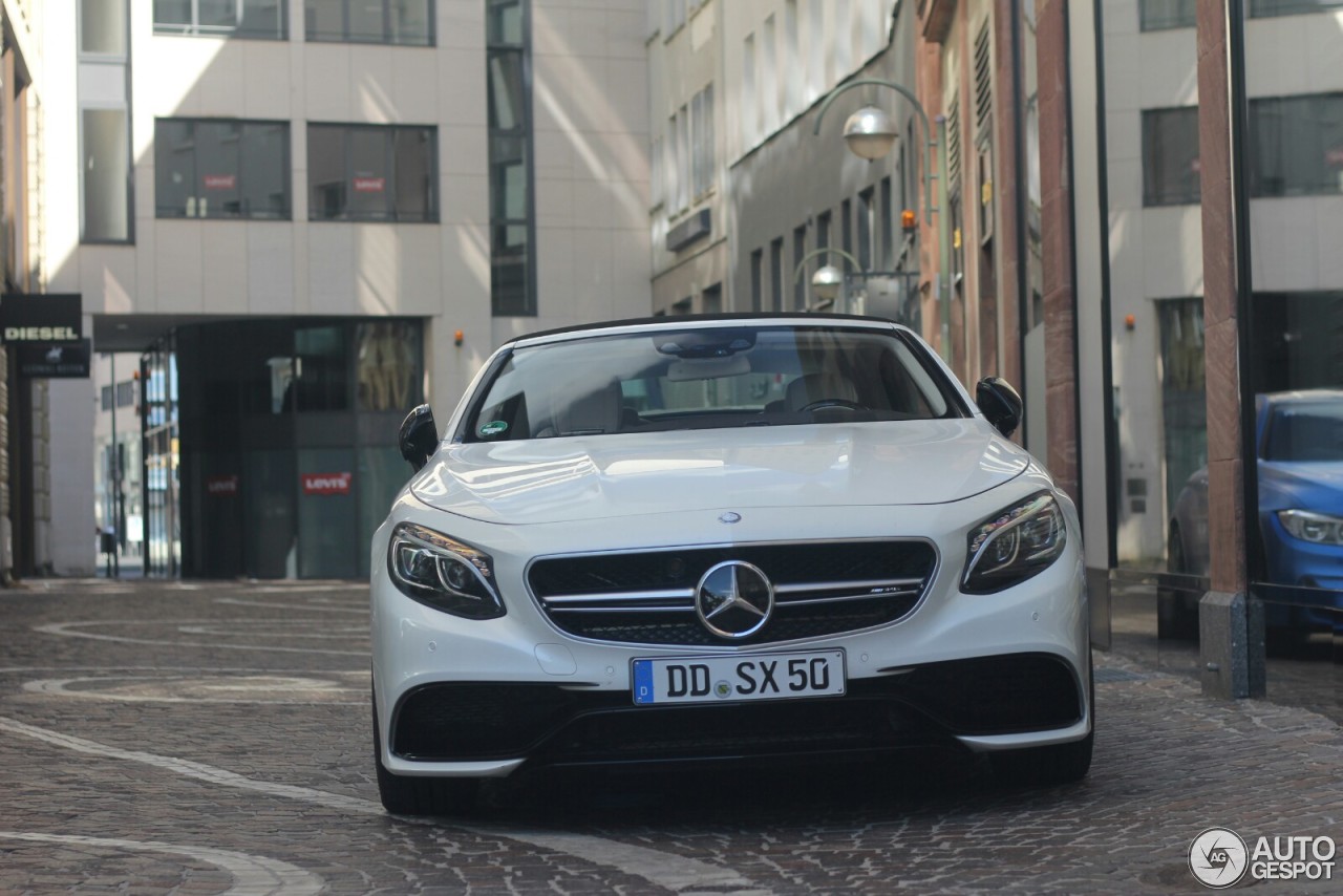 Mercedes-AMG S 63 Convertible A217