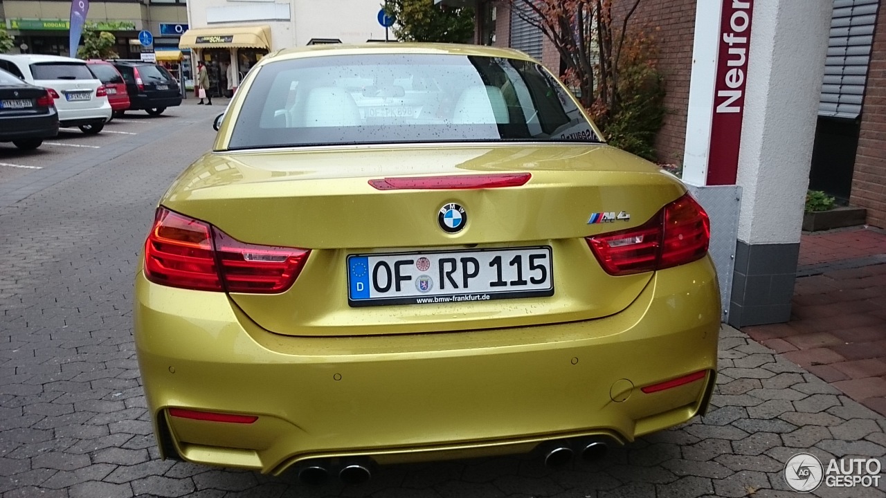 BMW M4 F83 Convertible