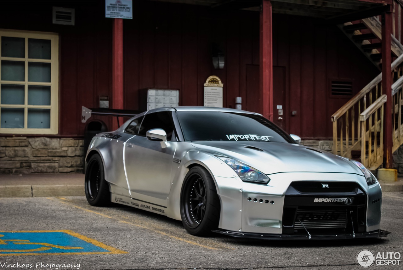 Nissan GT-R GReddy x Garrett Turbo Rocket Bunny