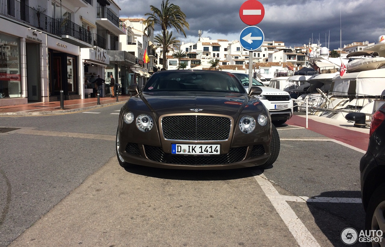 Bentley Continental GTC Speed 2013