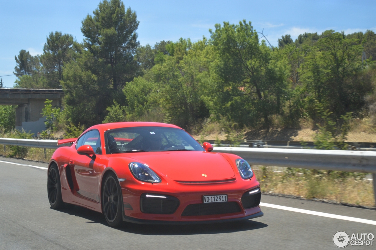 Porsche 981 Cayman GT4