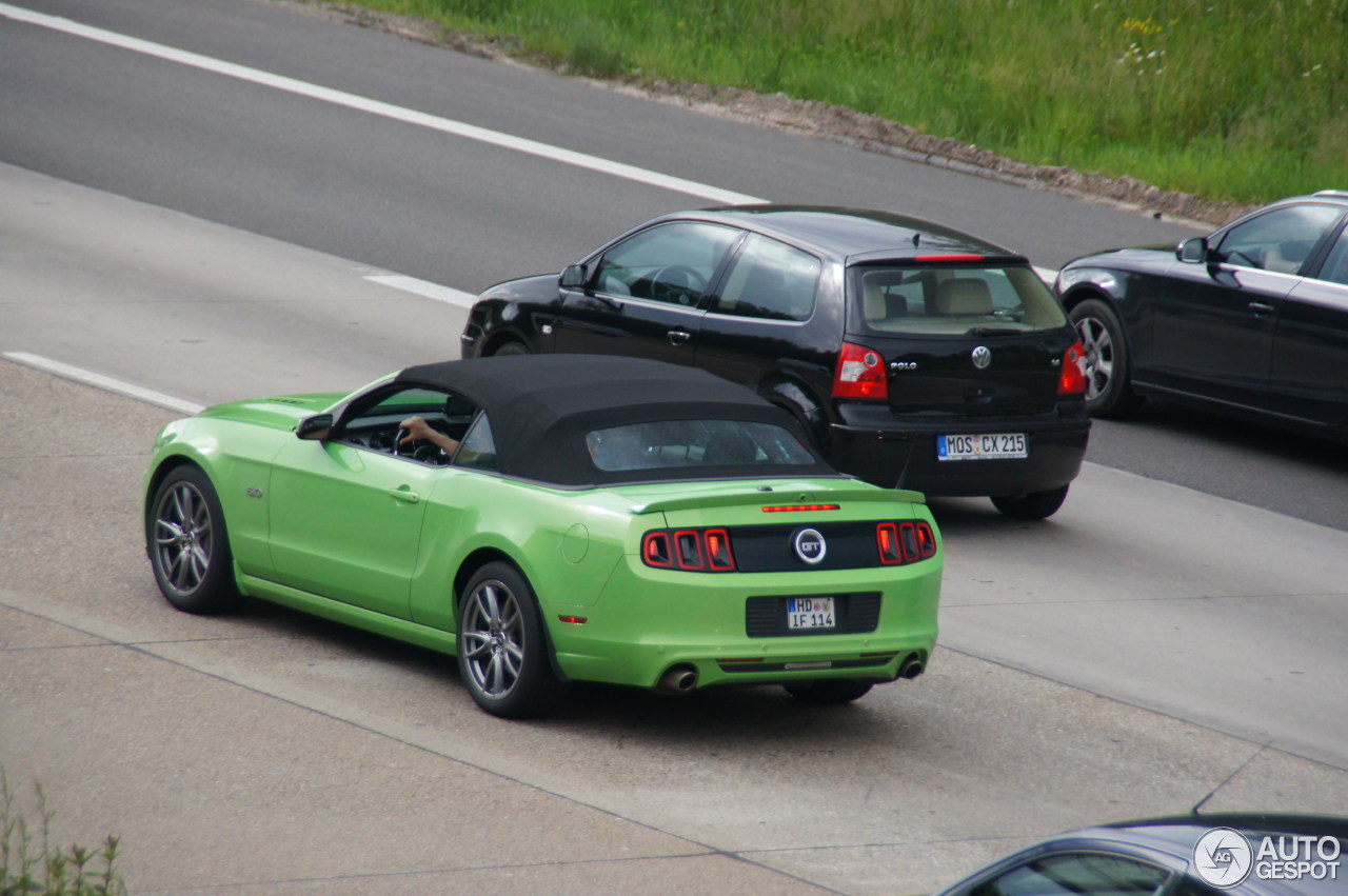 Ford Mustang GT Convertible 2013