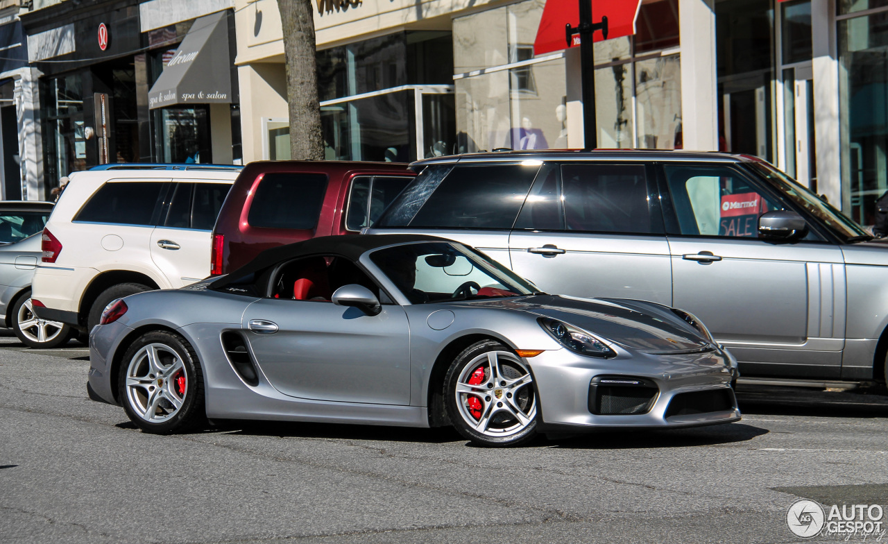 Porsche 981 Boxster Spyder