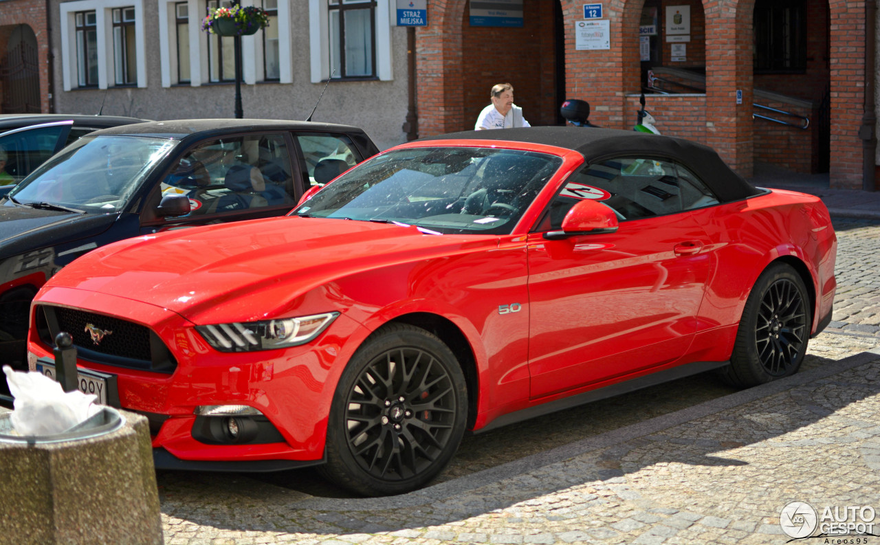 Ford Mustang GT Convertible 2015