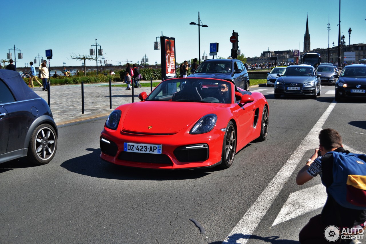 Porsche 981 Boxster Spyder