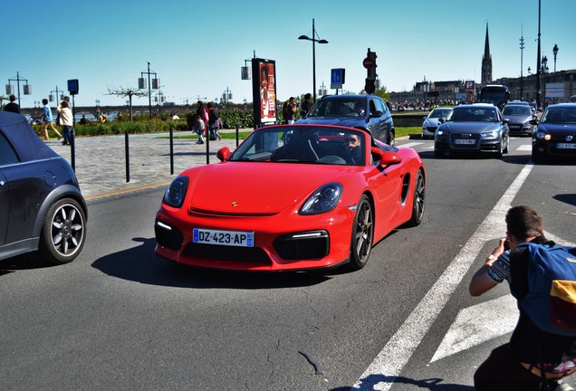 Porsche 981 Boxster Spyder