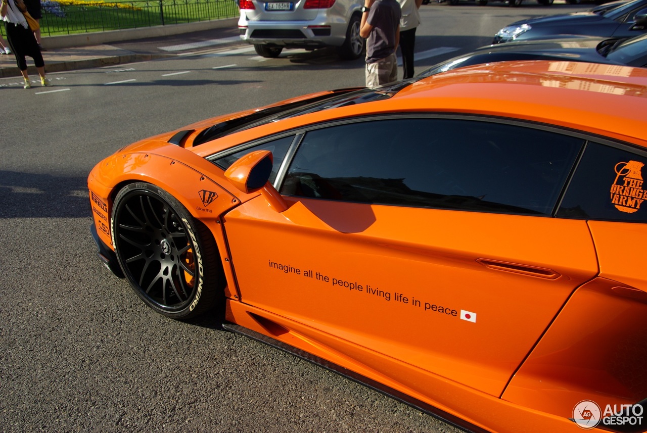 Lamborghini Aventador LP700-4 Liberty Walk LB Performance Wide Body