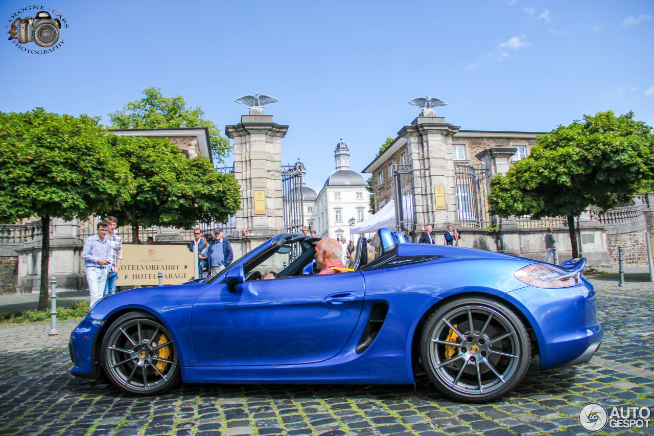 Porsche 981 Boxster Spyder