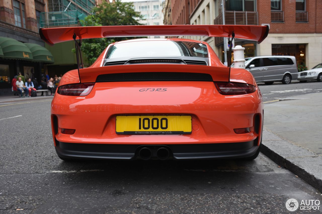 Porsche 991 GT3 RS MkI