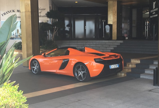 McLaren 650S Spider