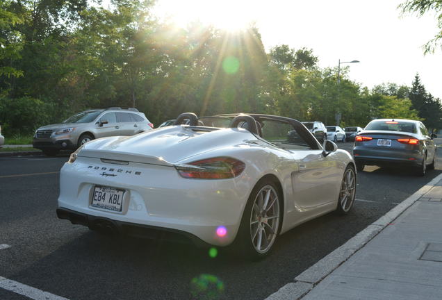 Porsche 981 Boxster Spyder