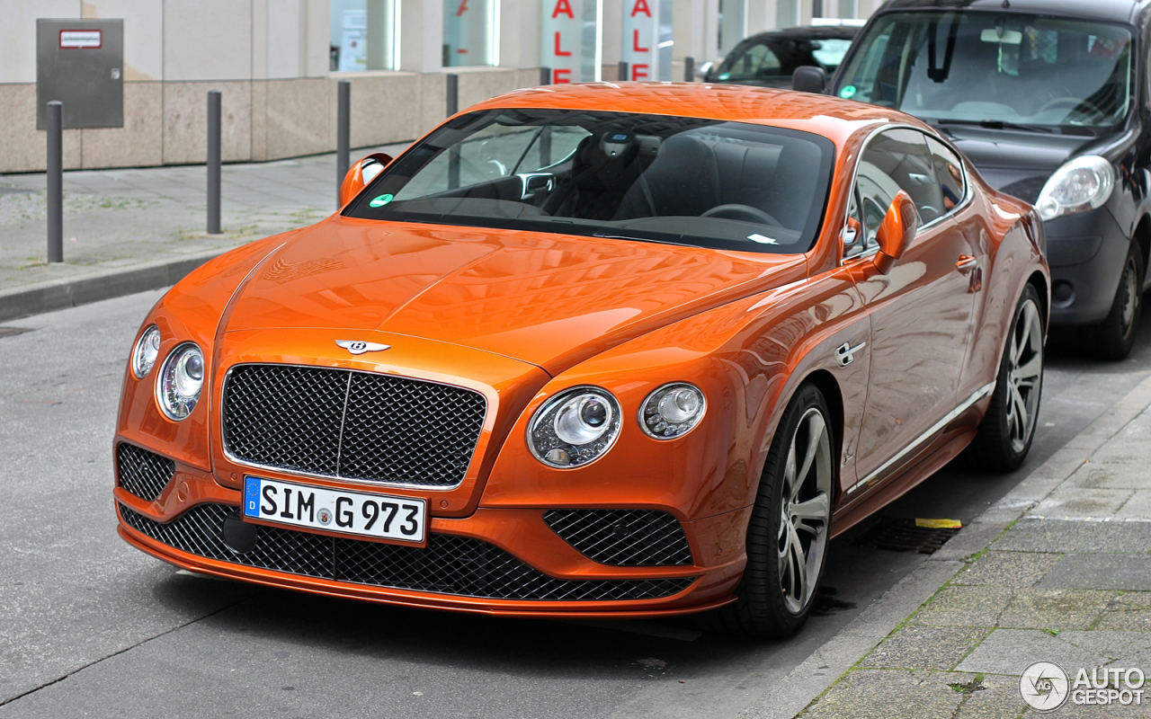 Bentley Continental GT Speed 2016