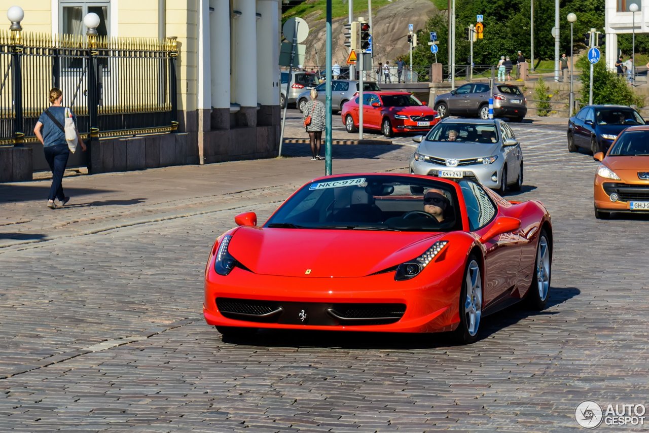 Ferrari 458 Spider