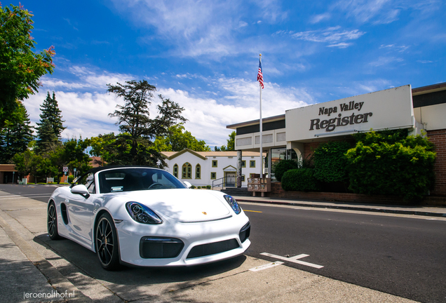 Porsche 981 Boxster Spyder