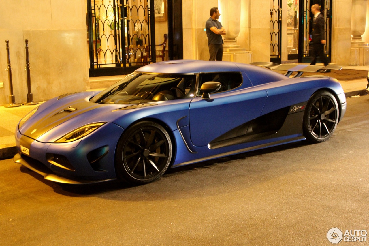 Koenigsegg Agera R Matte Blue
