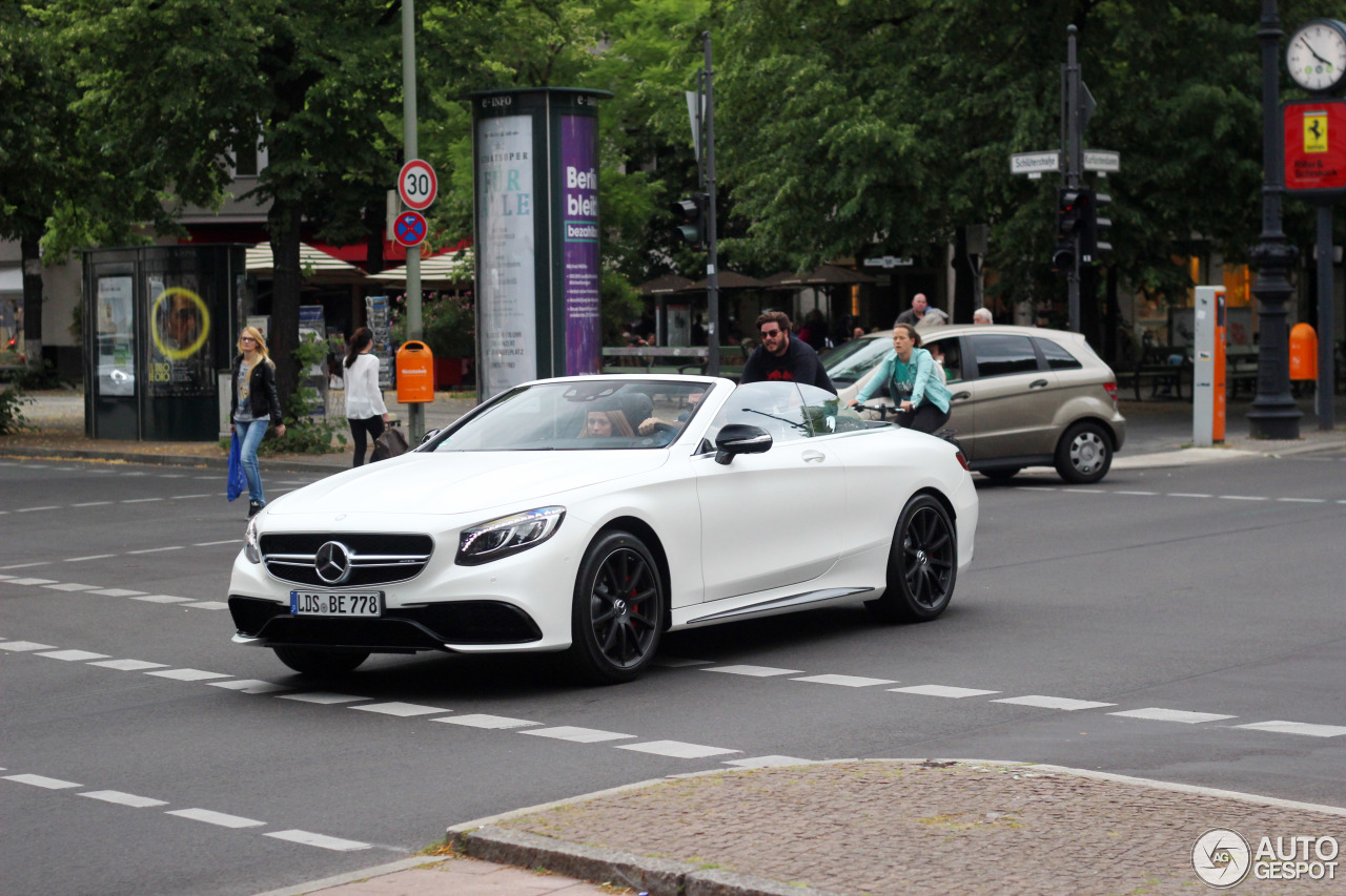 Mercedes-AMG S 63 Convertible A217