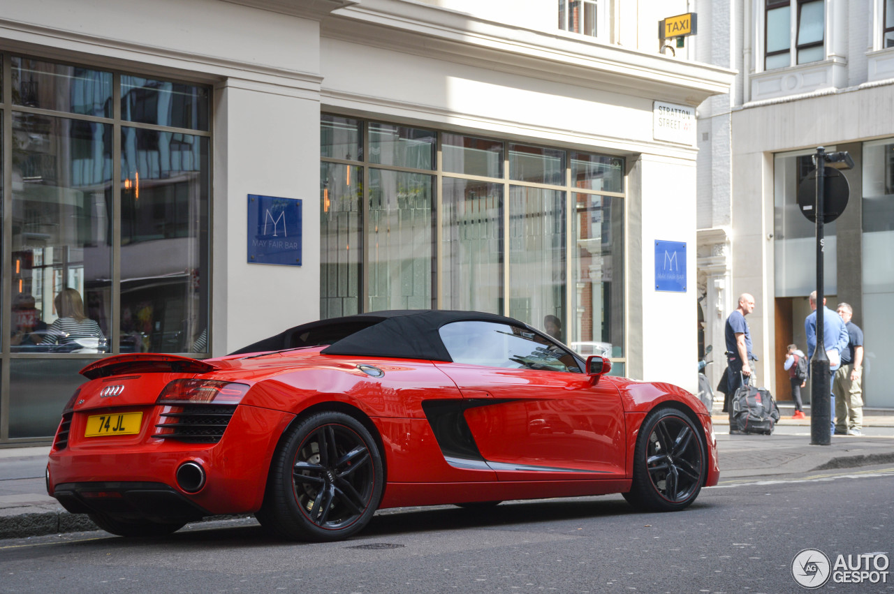 Audi R8 V8 Spyder 2013