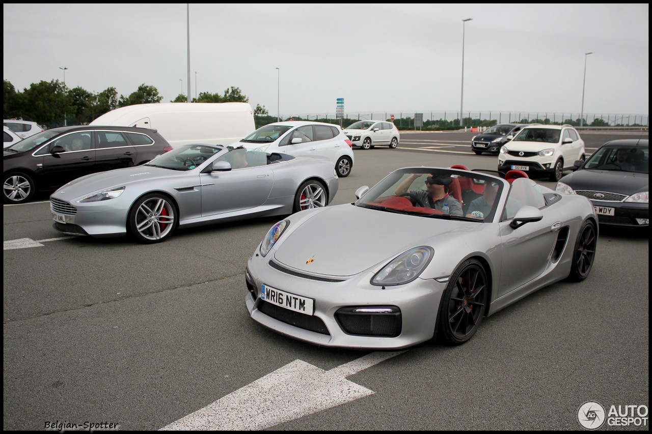 Porsche 981 Boxster Spyder