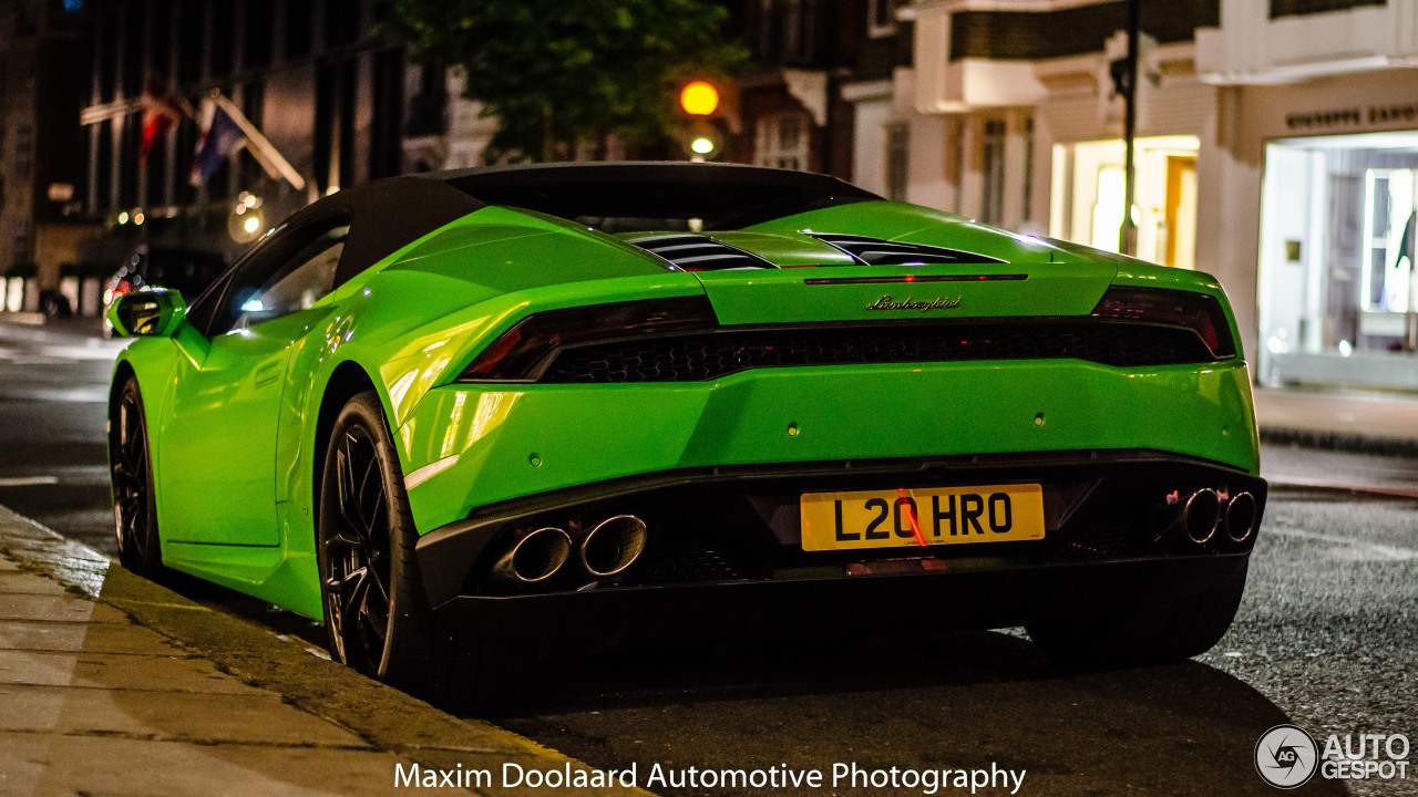 Lamborghini Huracán LP610-4 Spyder