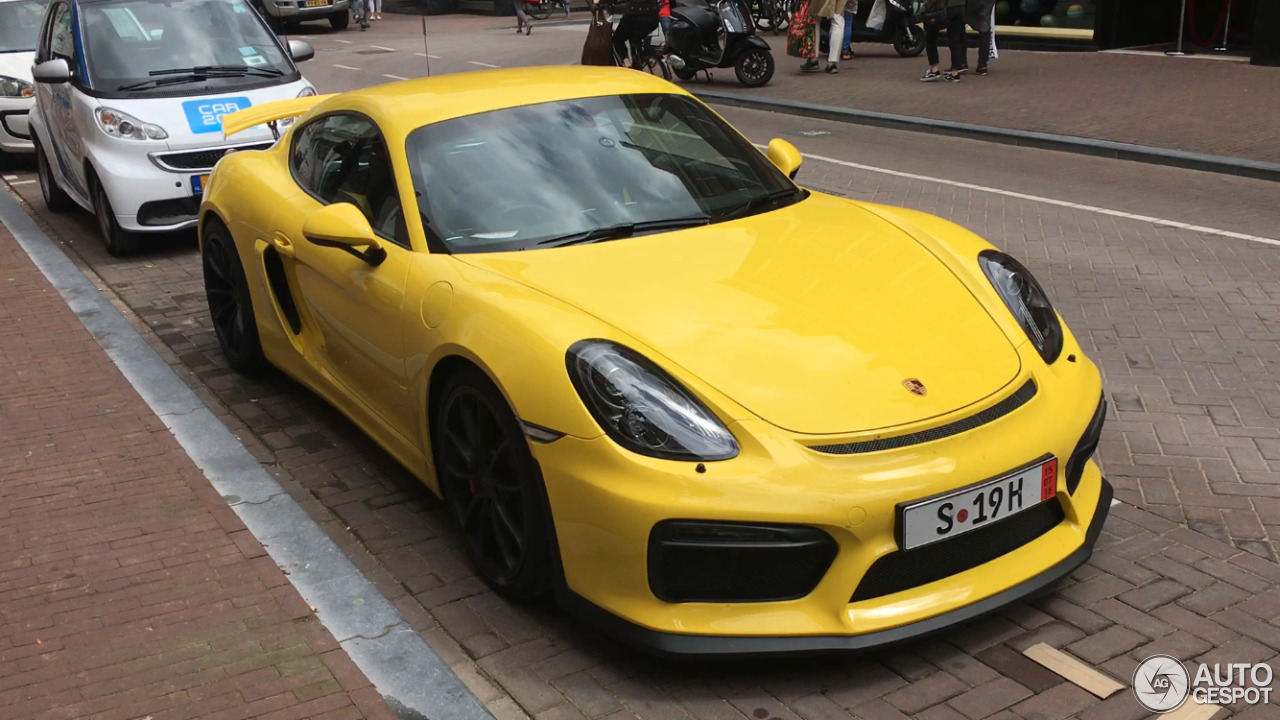 Porsche 981 Cayman GT4