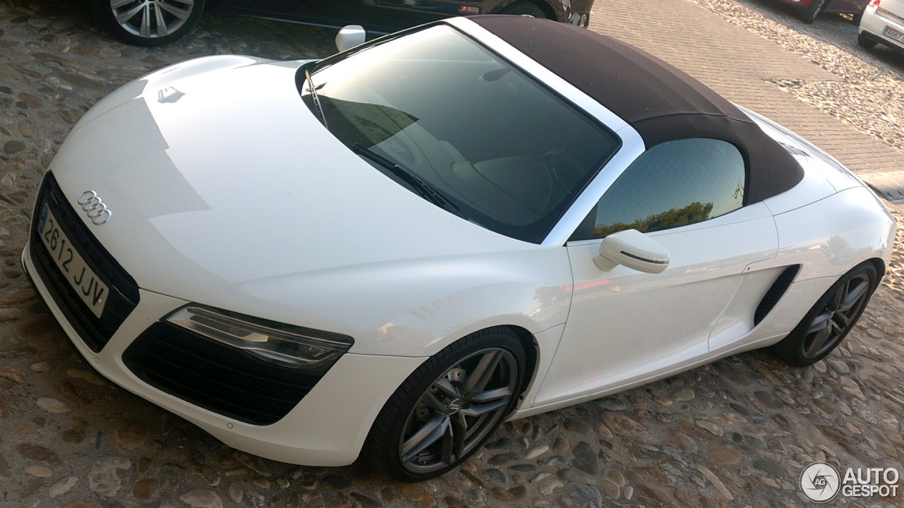 Audi R8 V8 Spyder 2013