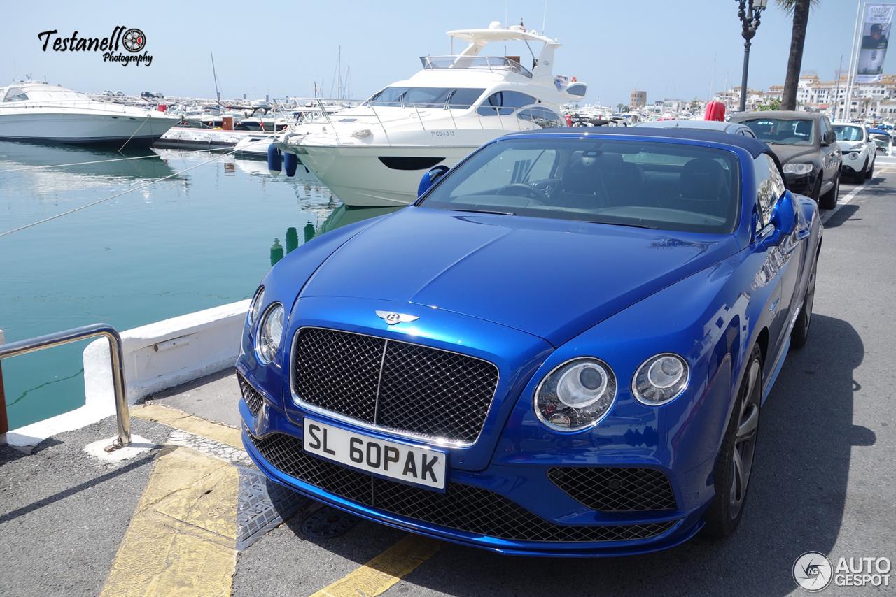 Bentley Continental GTC Speed 2016