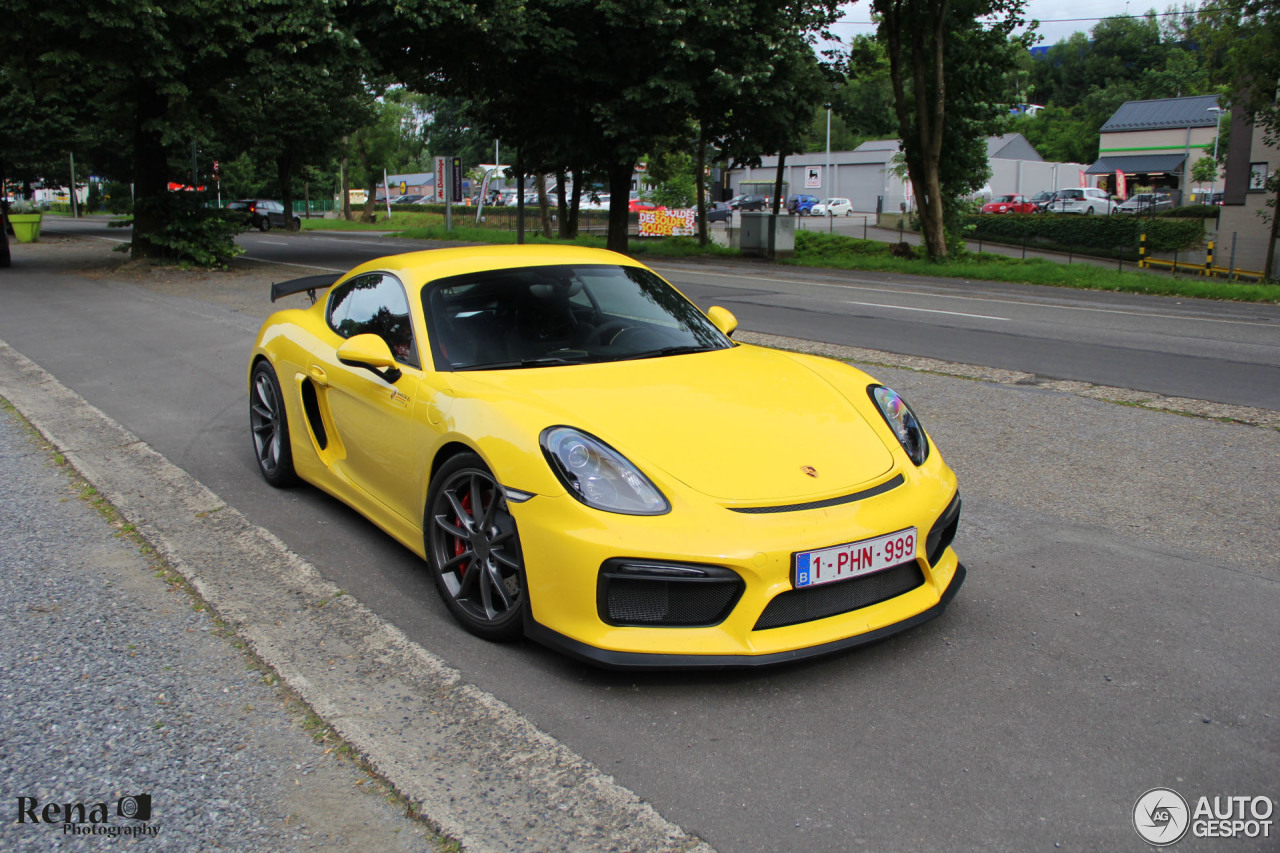 Porsche 981 Cayman GT4