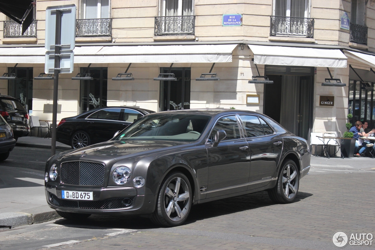 Bentley Mulsanne Speed 2015