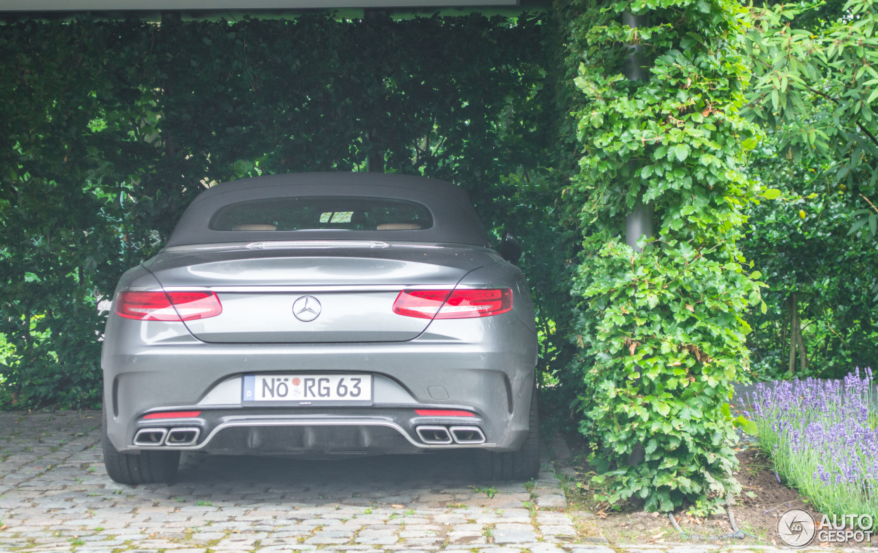 Mercedes-AMG S 63 Convertible A217