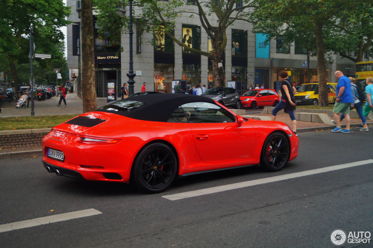 Porsche 991 Carrera 4S Cabriolet MkII