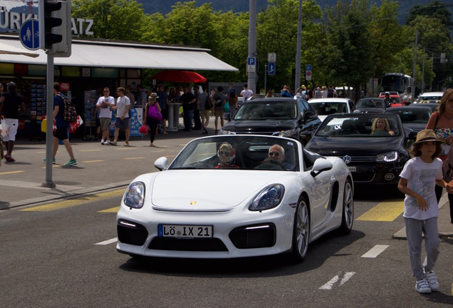 Porsche 981 Boxster Spyder