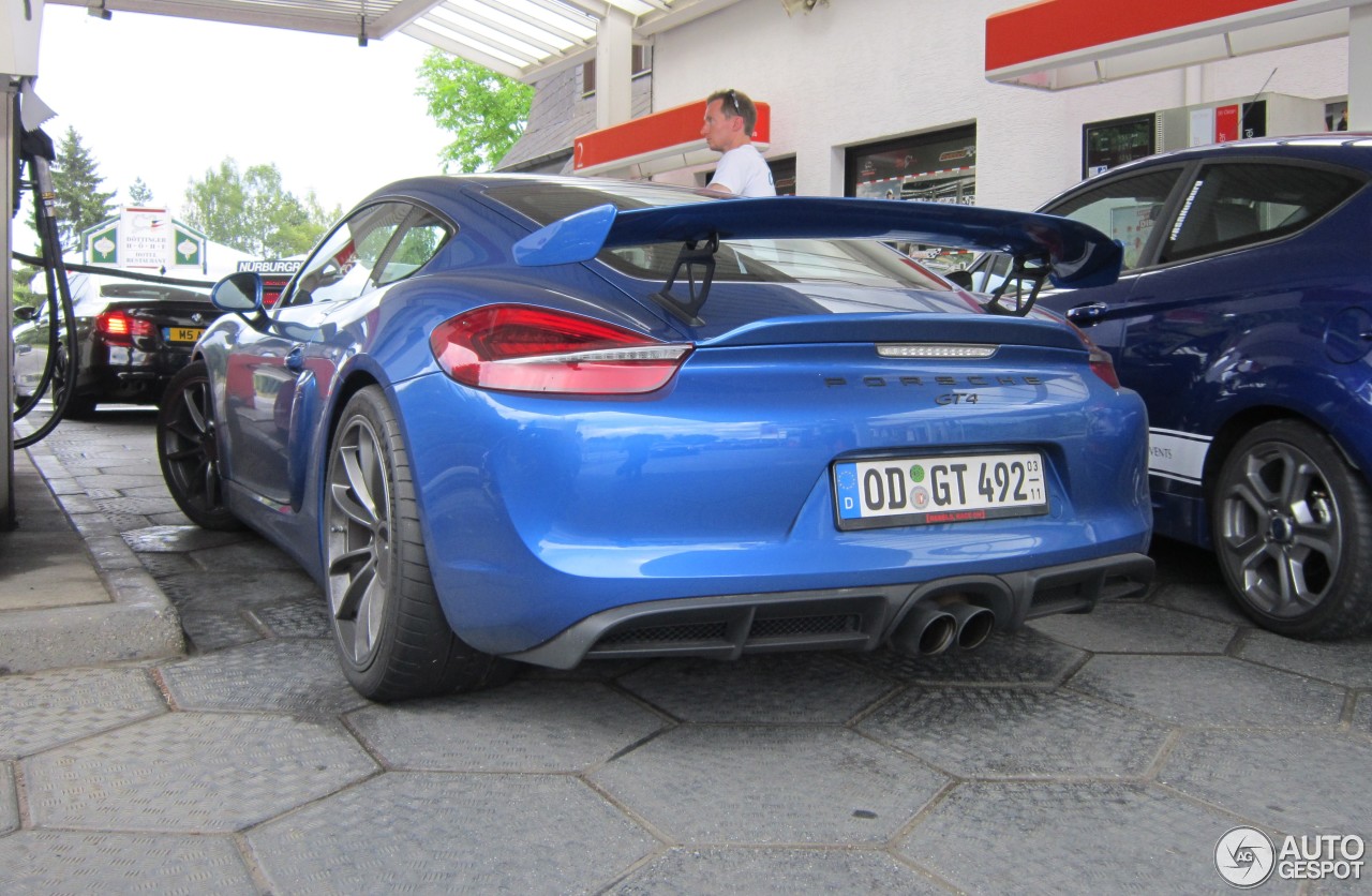 Porsche 981 Cayman GT4