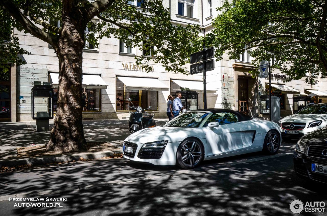 Audi R8 V8 Spyder 2013