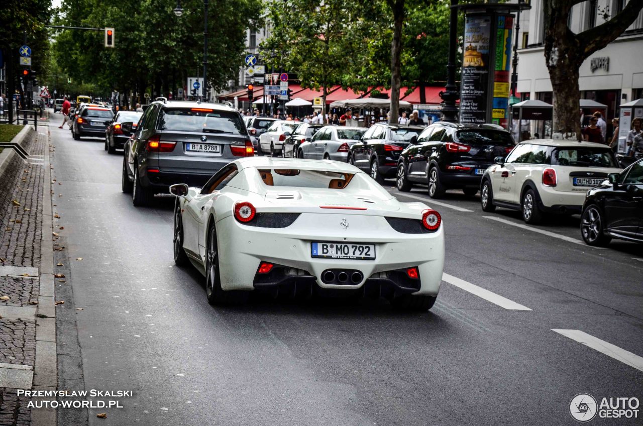 Ferrari 458 Spider